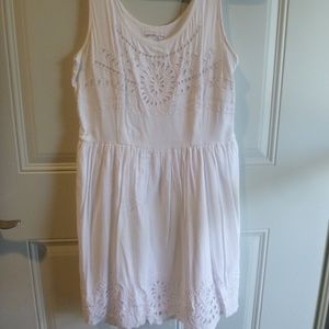 Socialite White Dress Large